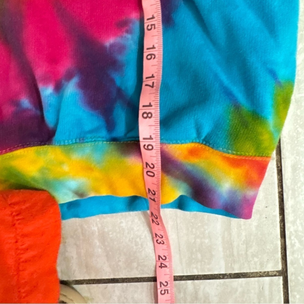 Lake Tahoe Tie Dye Pull Over Sweater YOUTH XL women’s Small - Picture 7 of 8